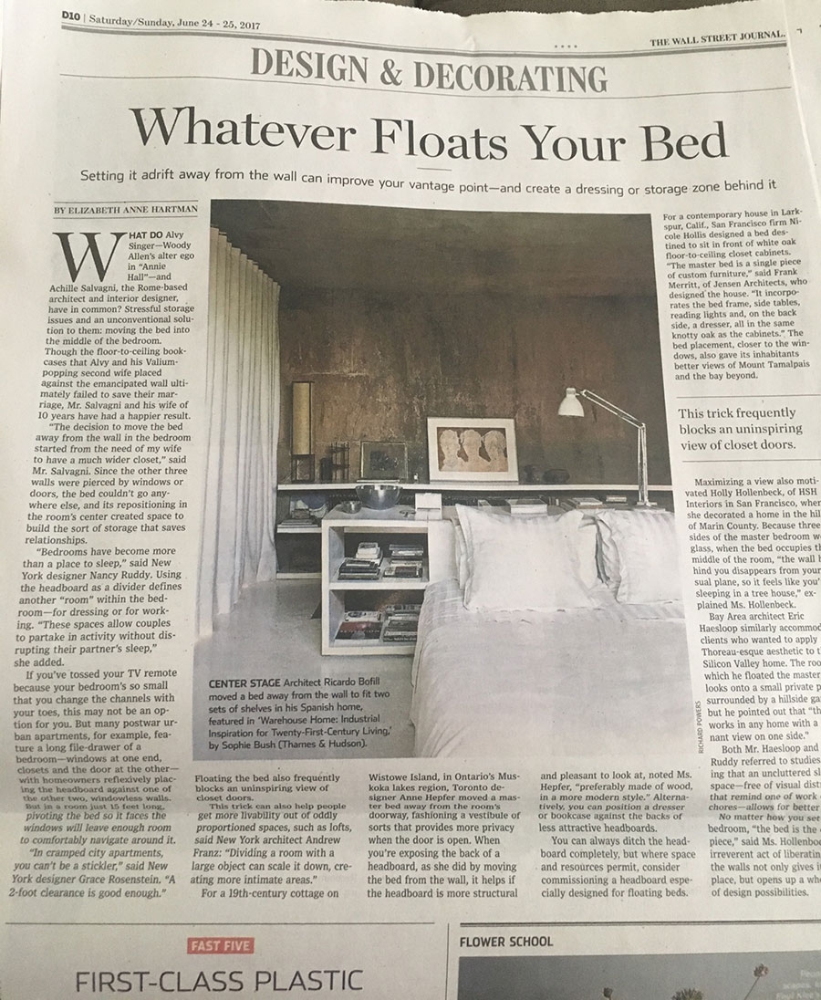 wsg article whatever floats your bed