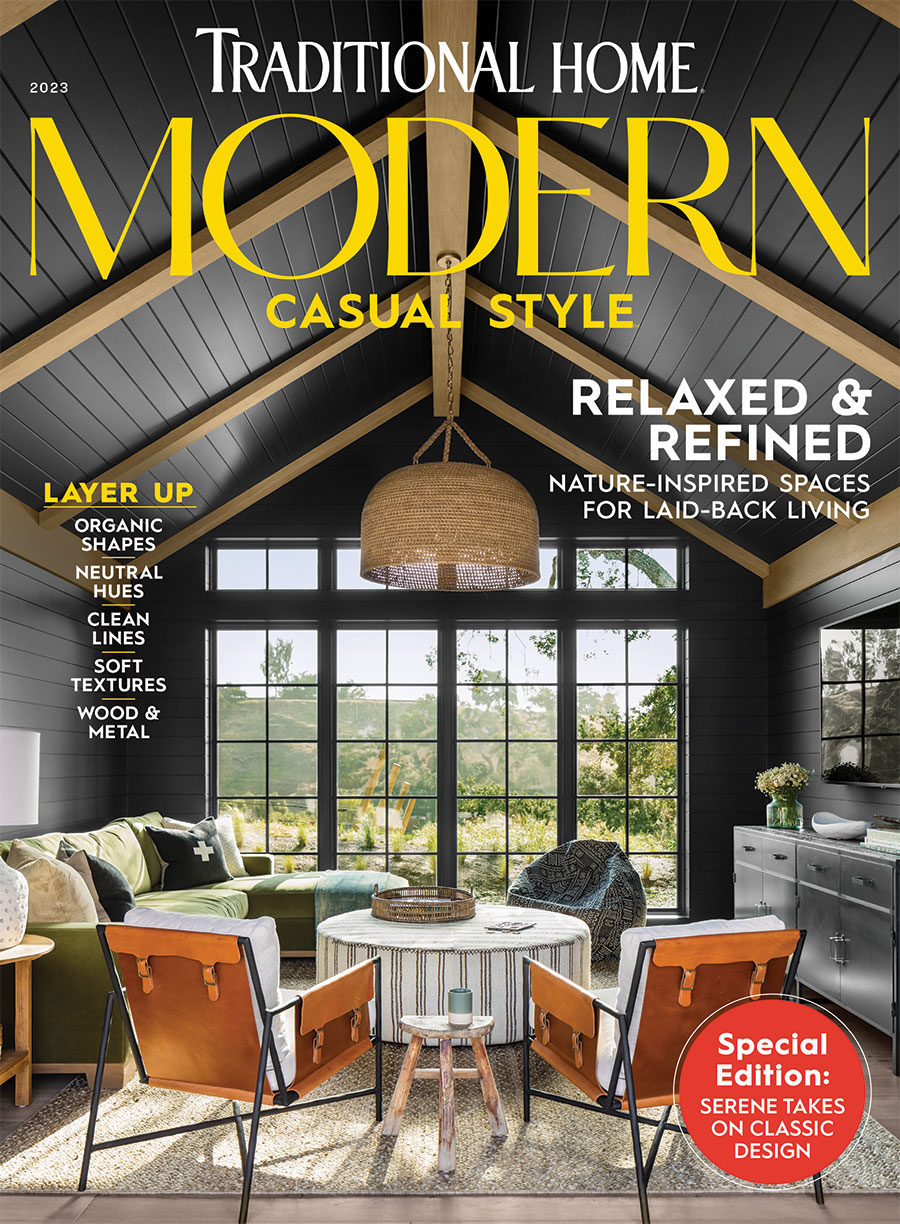 traditional home modern casual style 2023 cover